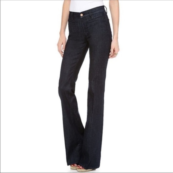 Mih JEANS -Miharayasuhiro the marrakesh mid rise kick flare size 27 - Picture 1 of 16
